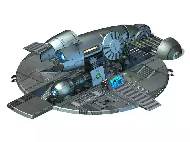 Spaceship - Ground Fortress 09