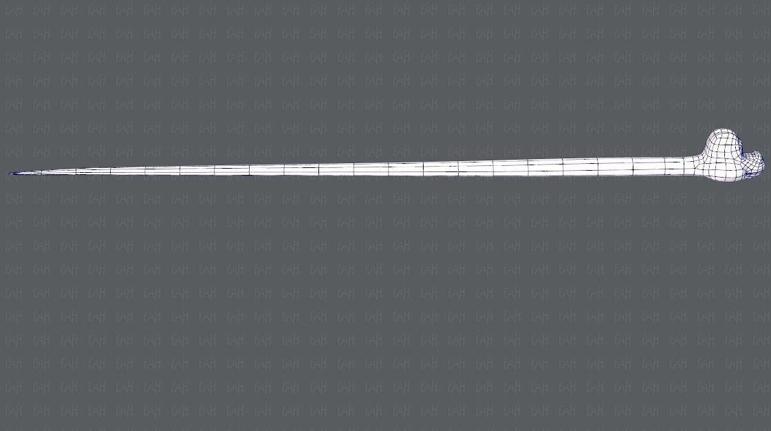 Snake V01 Low-poly 3D model_11