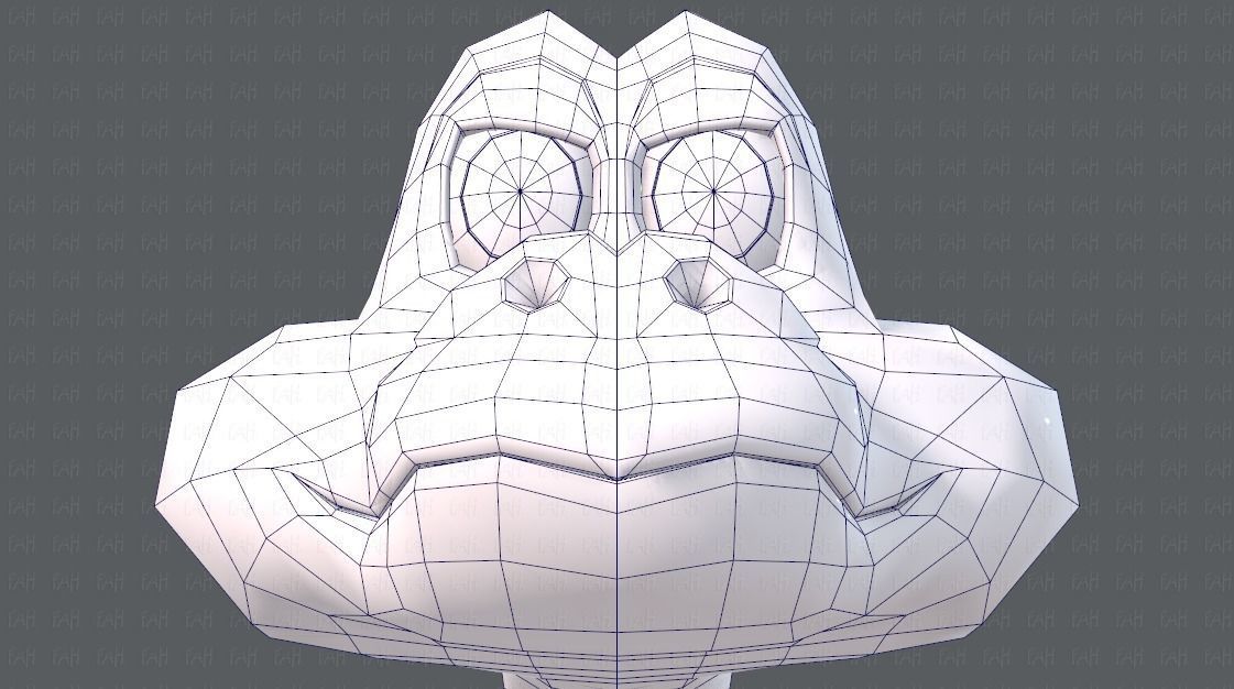 Snake V01 Low-poly 3D model_36