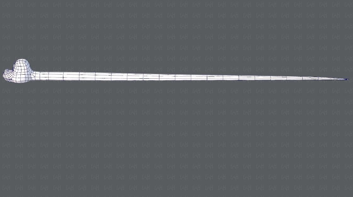 Snake V01 Low-poly 3D model_15