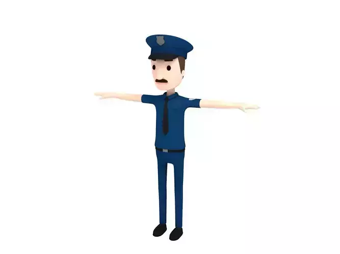 CartoonMan010 Police