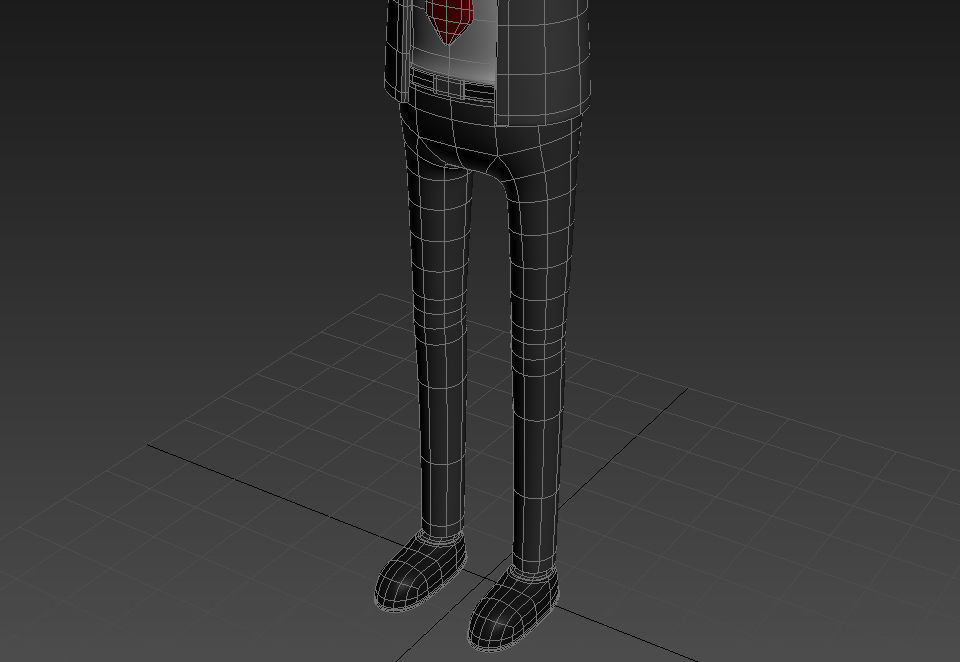 CartoonMan011 Businessman 3D model_18