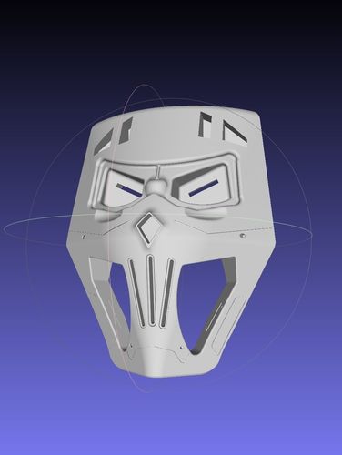 Spider Man Taskmaster Mask Printable Model 3D print model