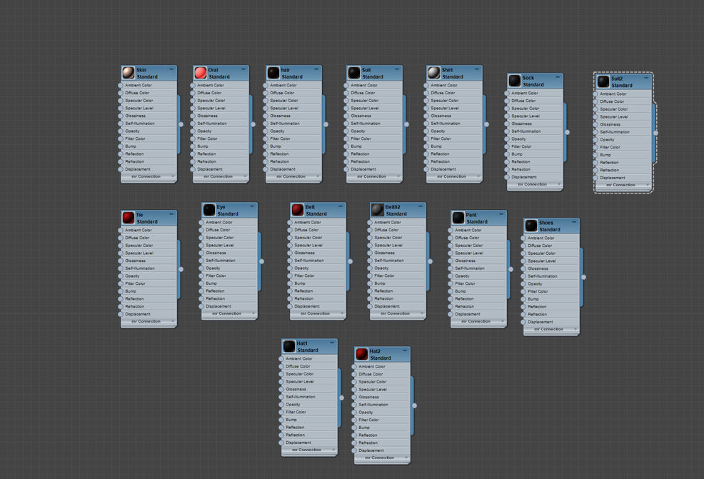 CartoonMan012 Magician 3D model_24