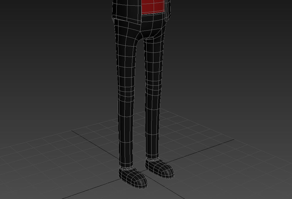 CartoonMan012 Magician 3D model_17