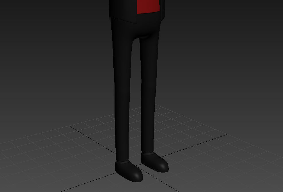 CartoonMan012 Magician 3D model_16