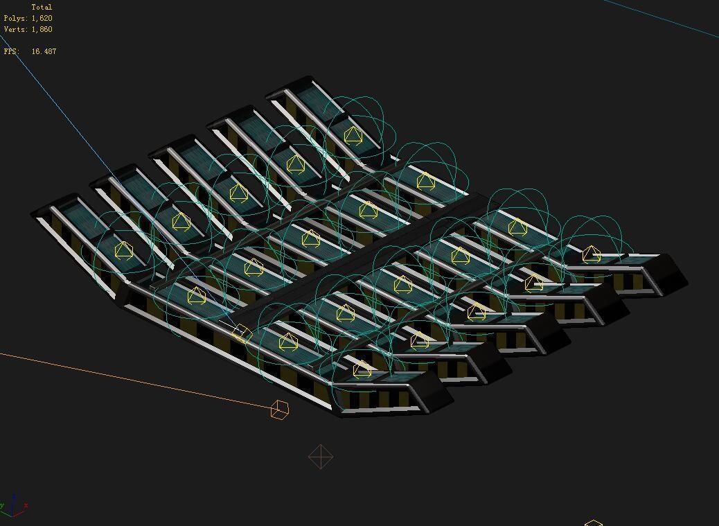 Satellite City Objects - Track 21 3D model_3