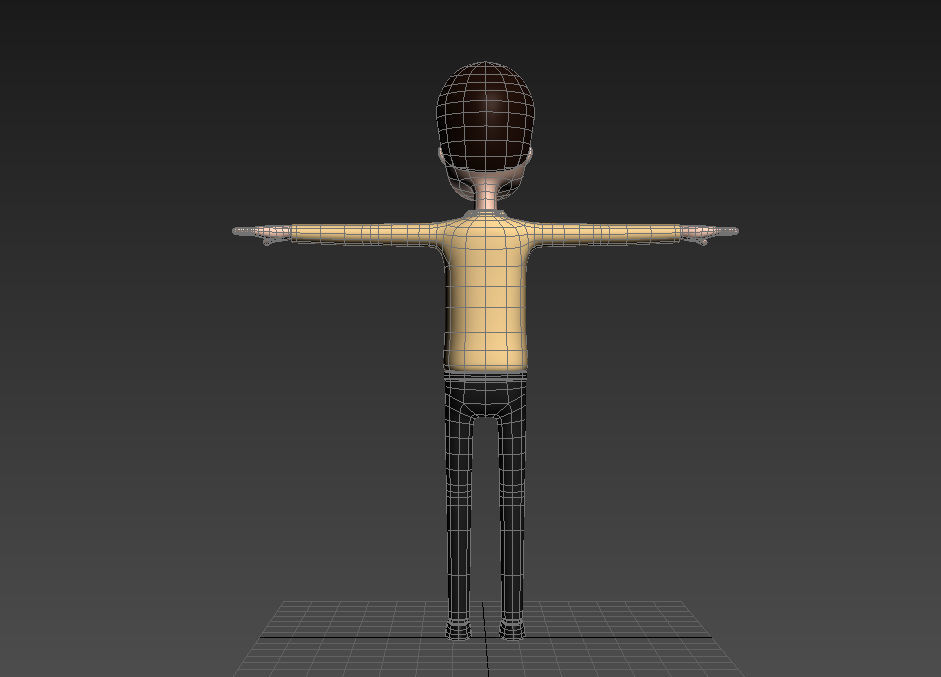 CartoonMan015 OfficeMan 3D model_19