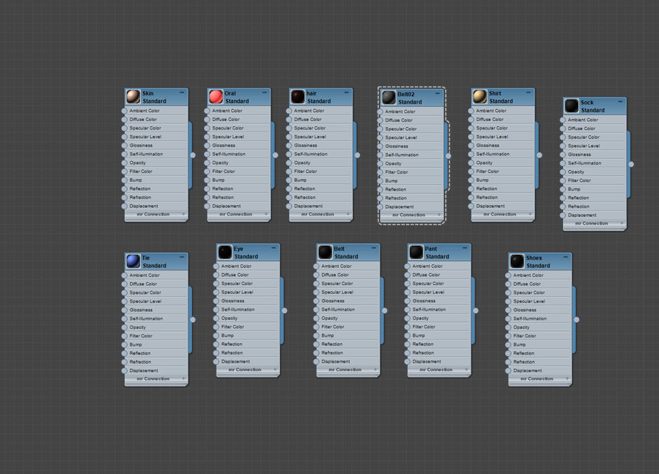 CartoonMan015 OfficeMan 3D model_23