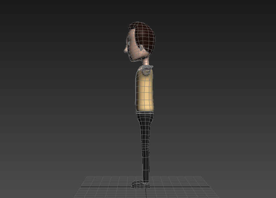 CartoonMan015 OfficeMan 3D model_21