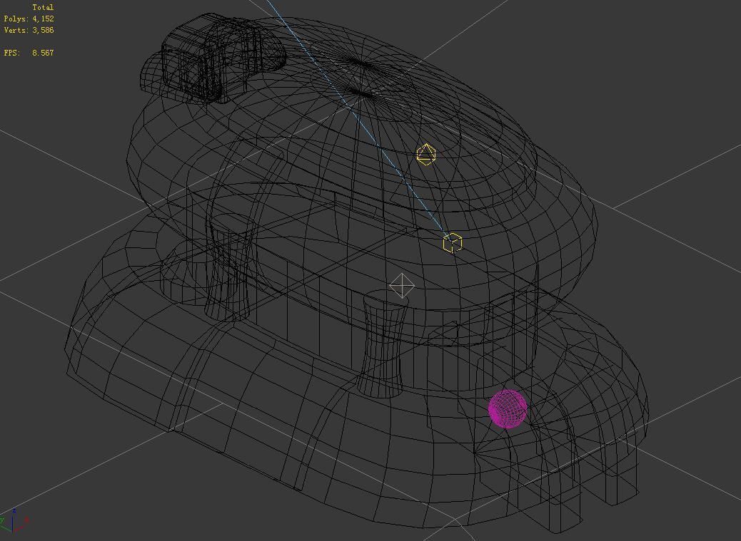 Future World - Ground Container 03 3D model_4