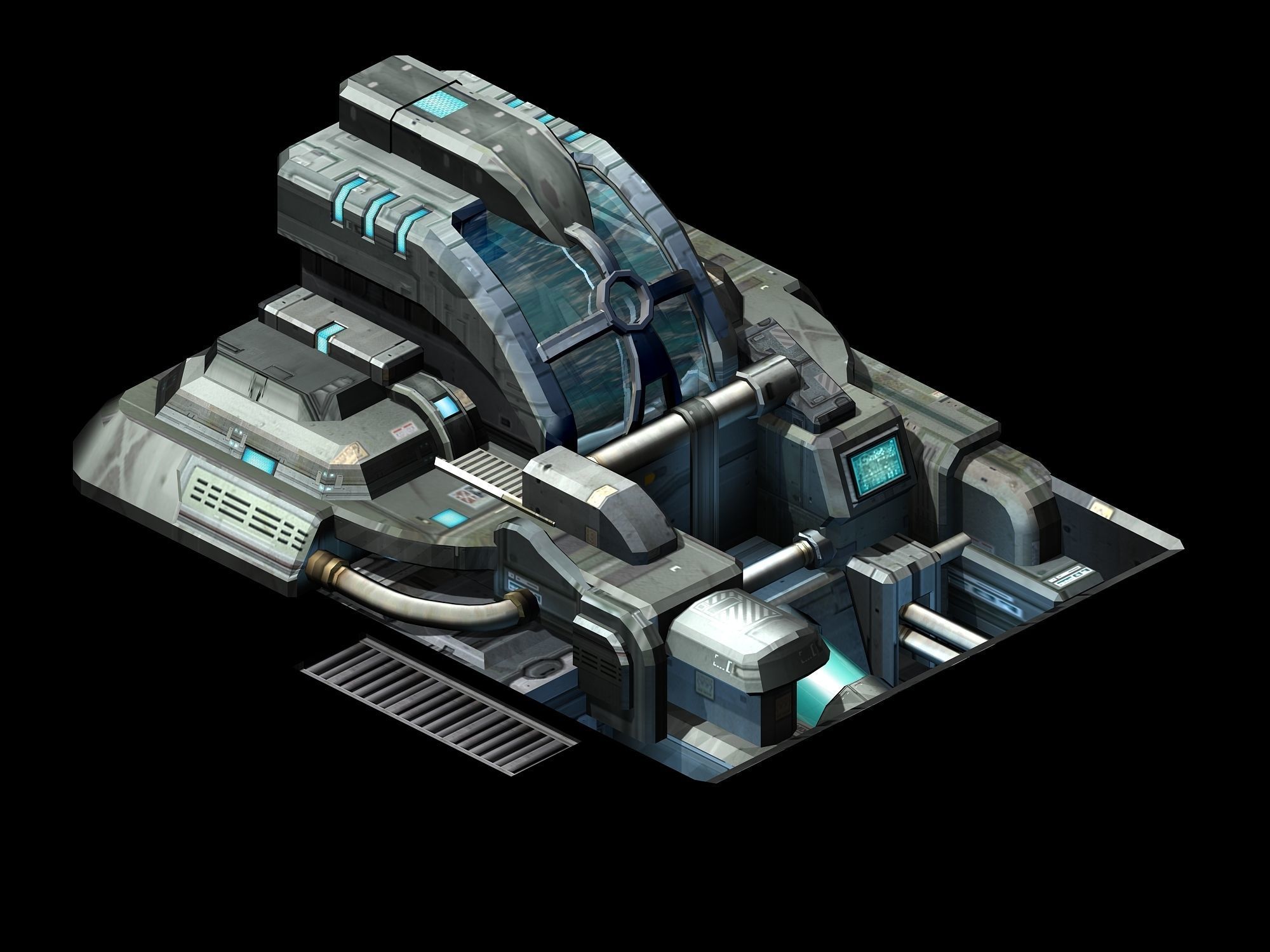 The Future of the World - Ground Small Objects 06 3D model_1