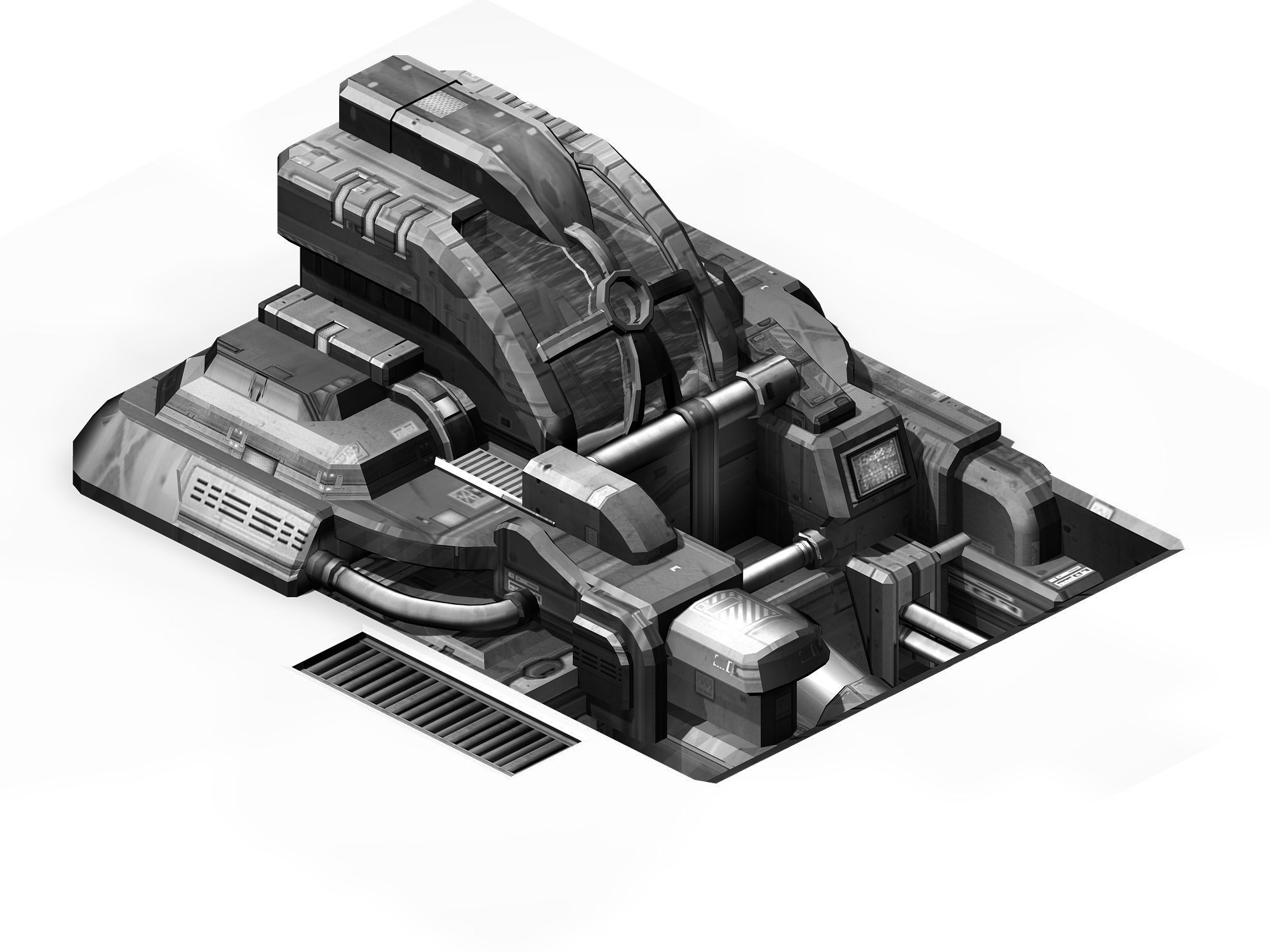 The Future of the World - Ground Small Objects 06 3D model_2