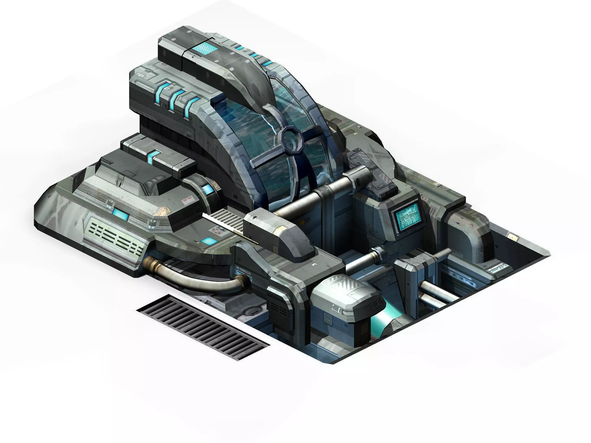 The Future of the World - Ground Small Objects 06 3D model_0