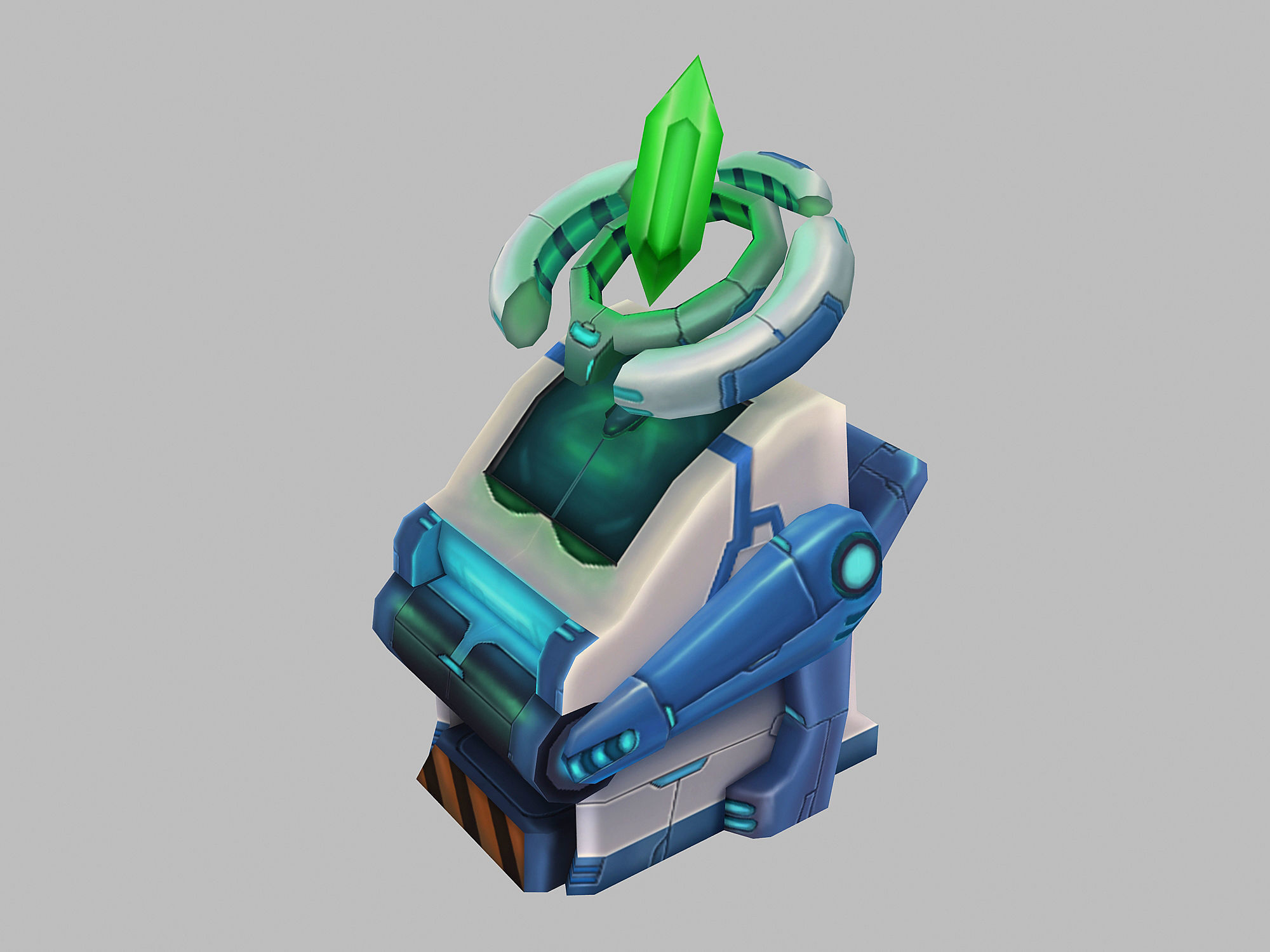 Future - vending machine 01 3D model_2