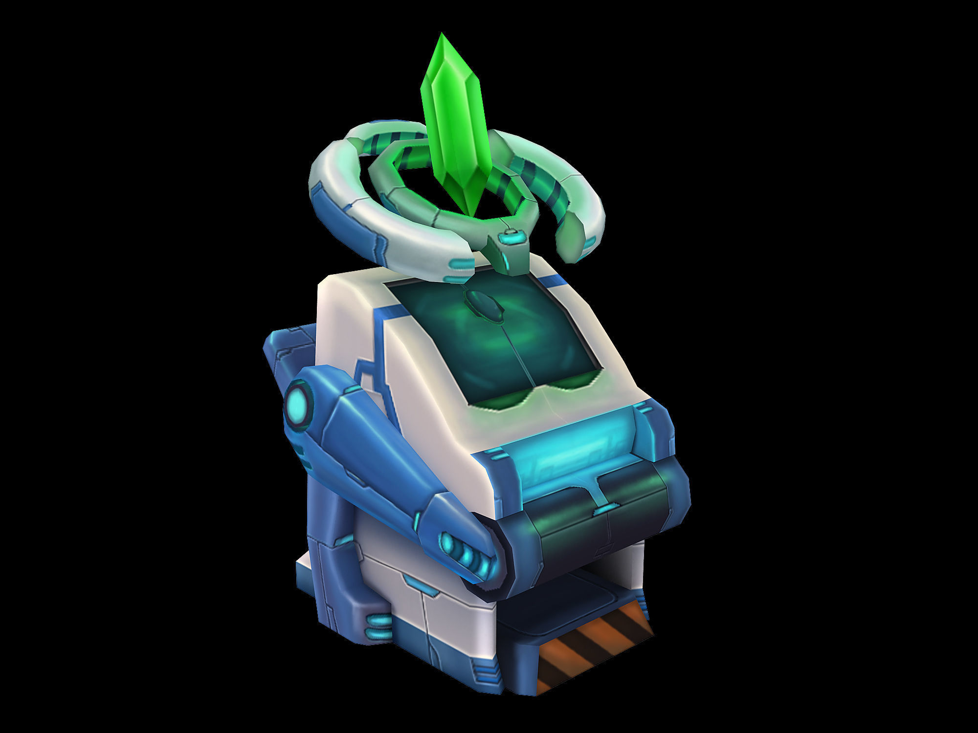 Future - vending machine 01 3D model_5