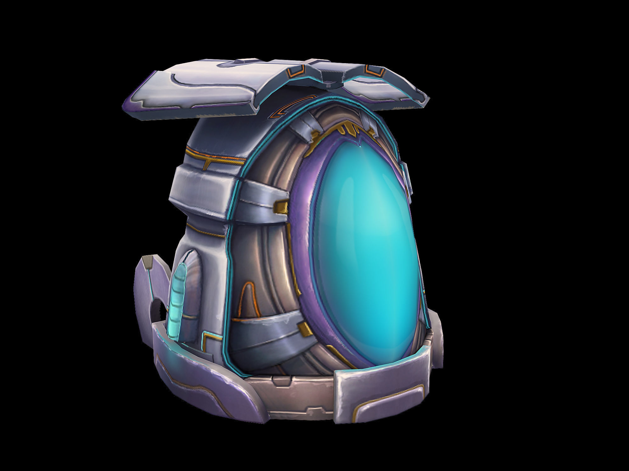 Future - vending machine 02 3D model_5