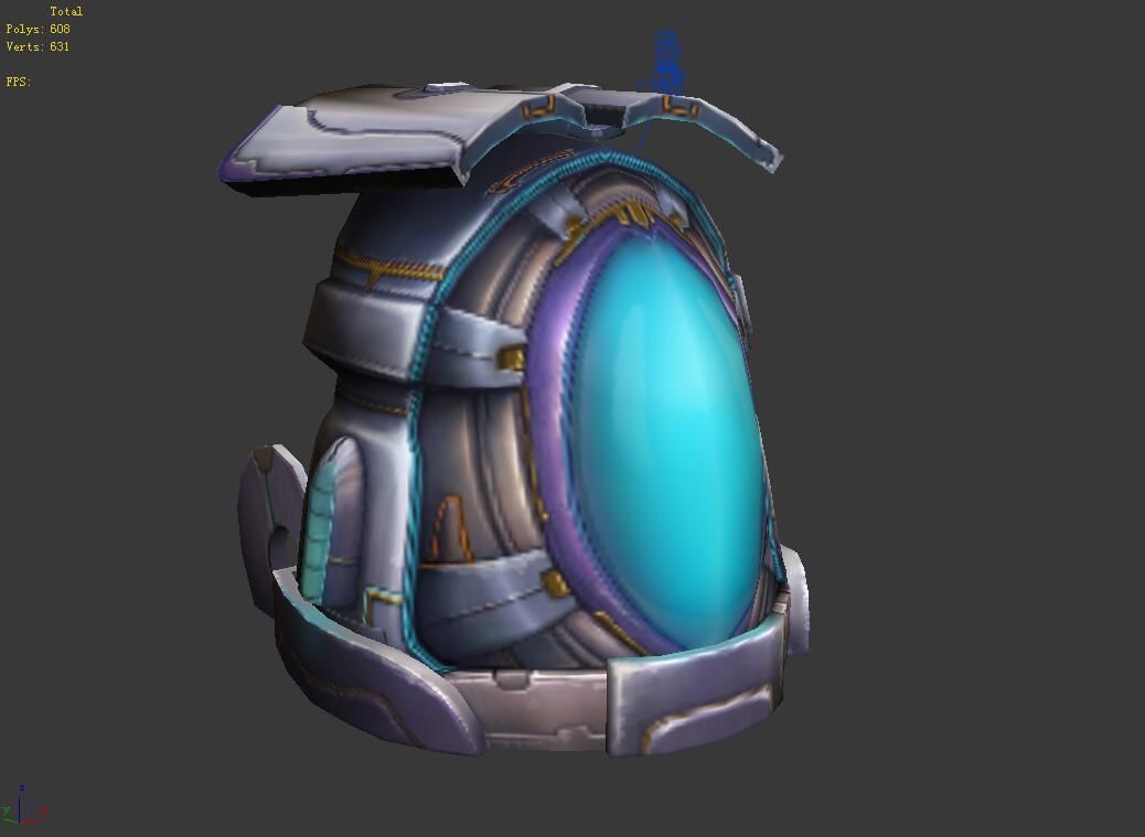 Future - vending machine 02 3D model_6