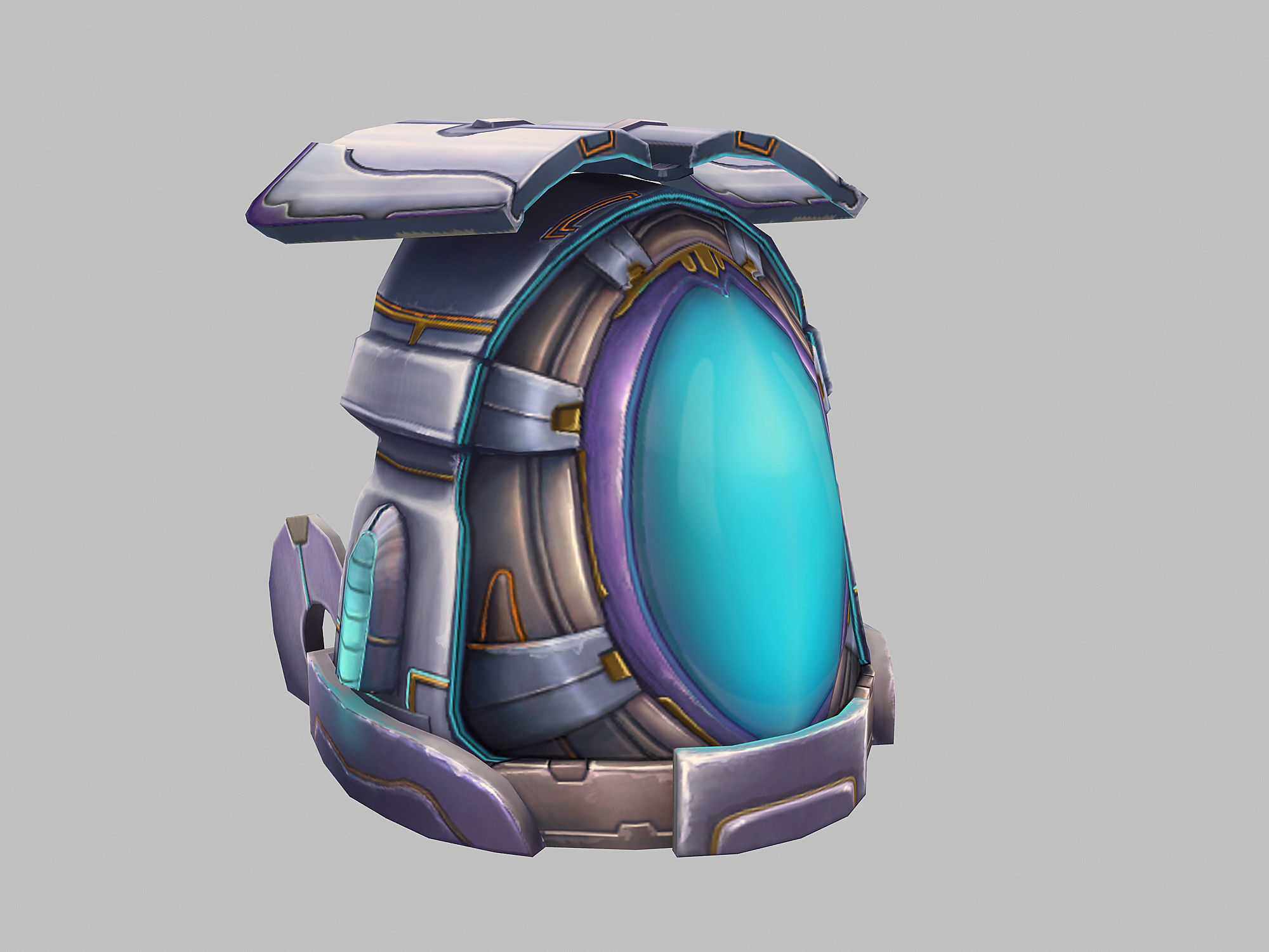 Future - vending machine 02 3D model_1