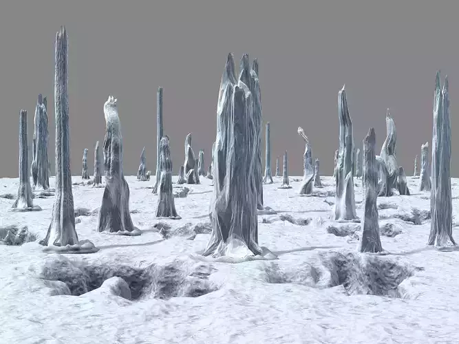 Planet - Ice Cliff 04