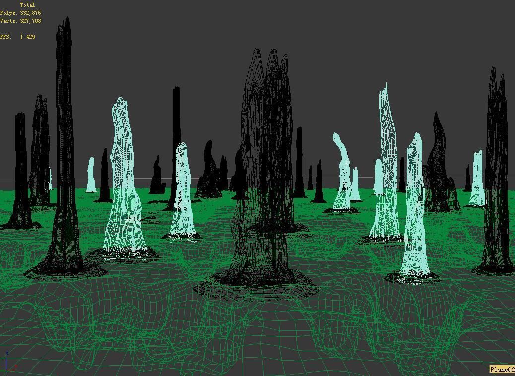 Planet - Ice Cliff 04 3D model_4