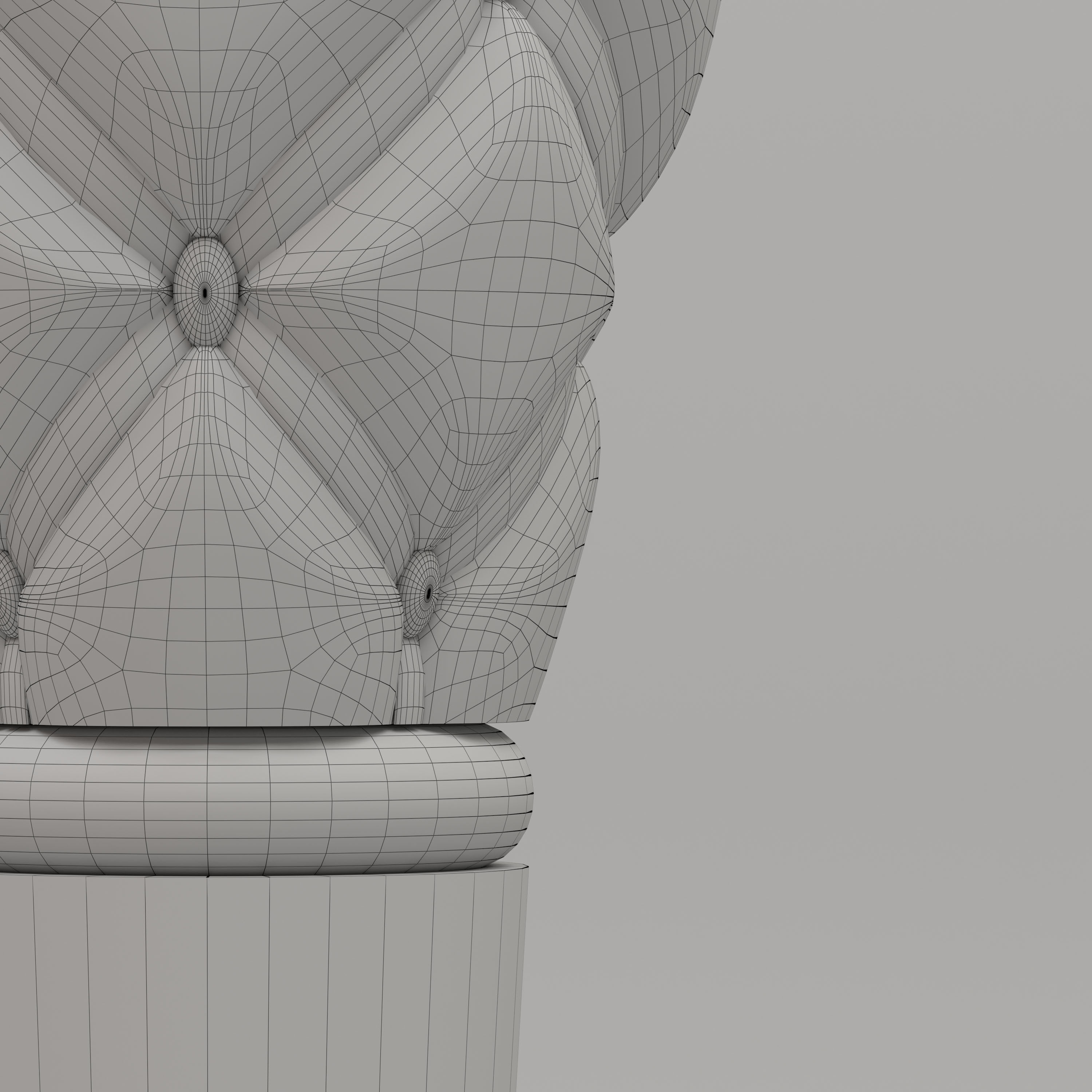 Table Leg 3D model_3