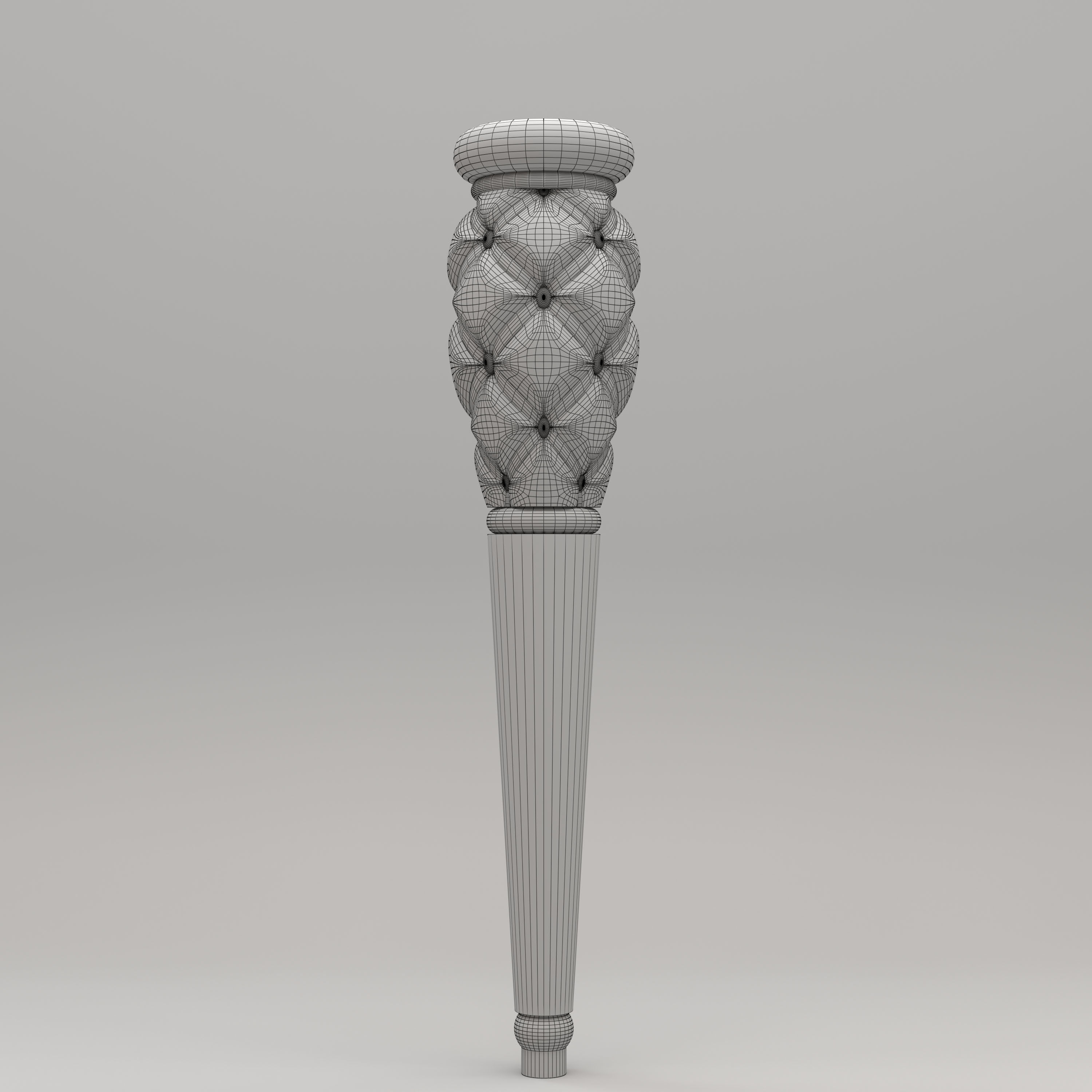Table Leg 3D model_6