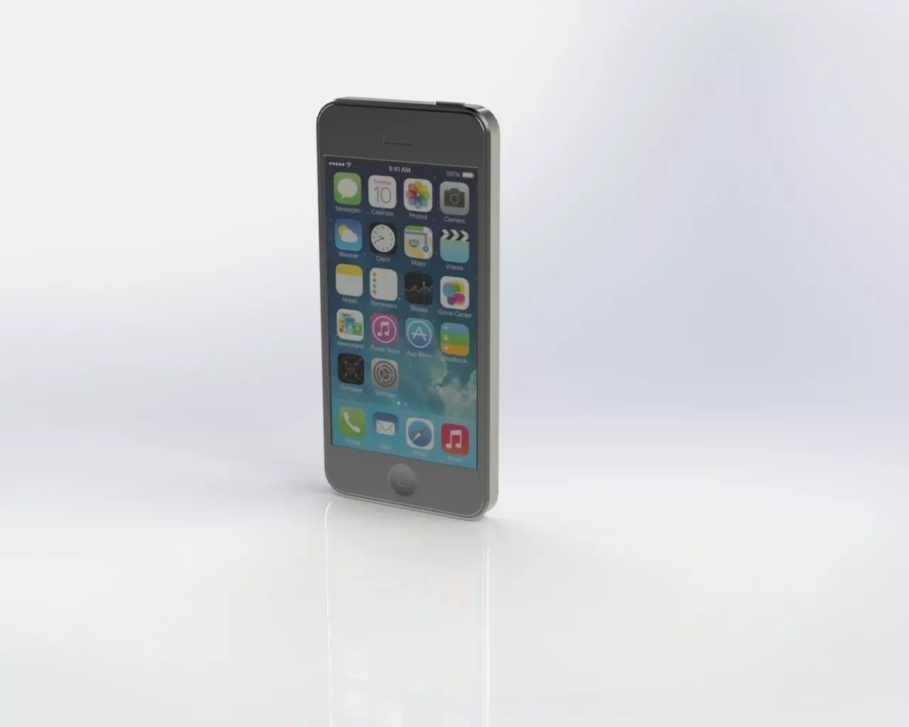 iPhone 5S 3D model