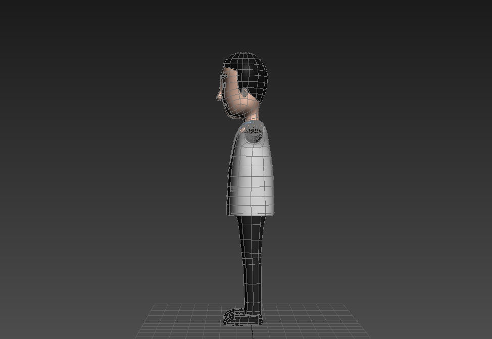 CartoonMan016 Doctor 3D model_20