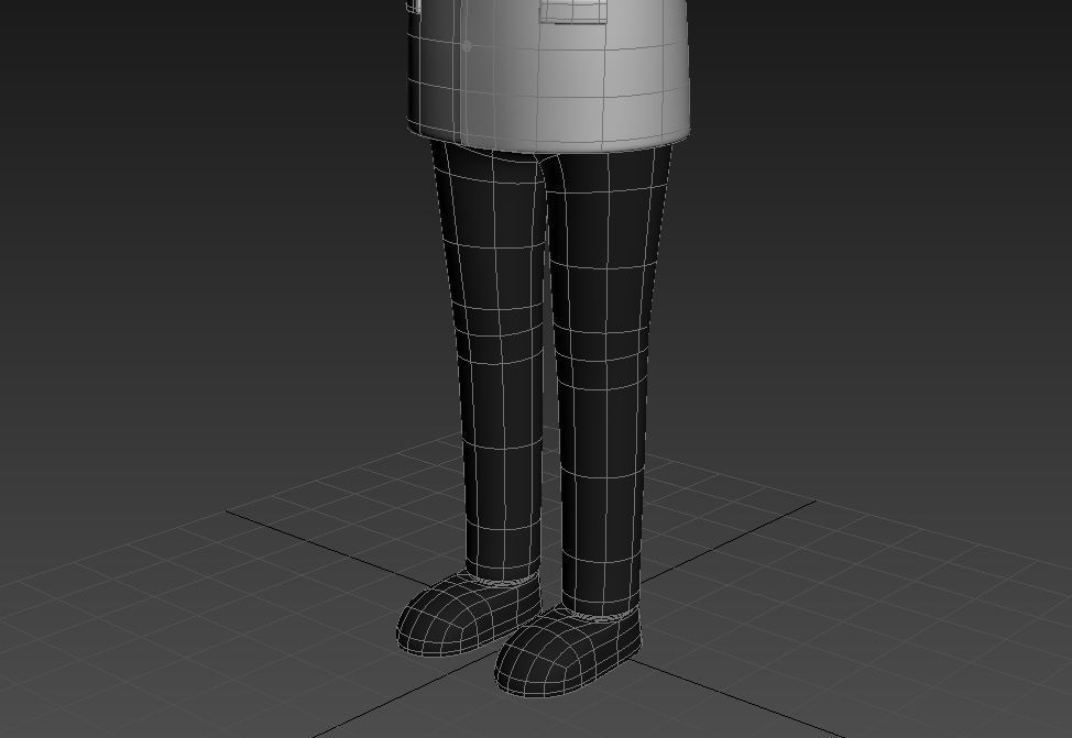 CartoonMan016 Doctor 3D model_17