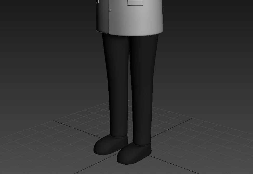 CartoonMan016 Doctor 3D model_16