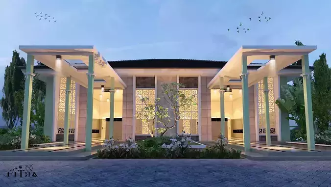 ablution place 3D model