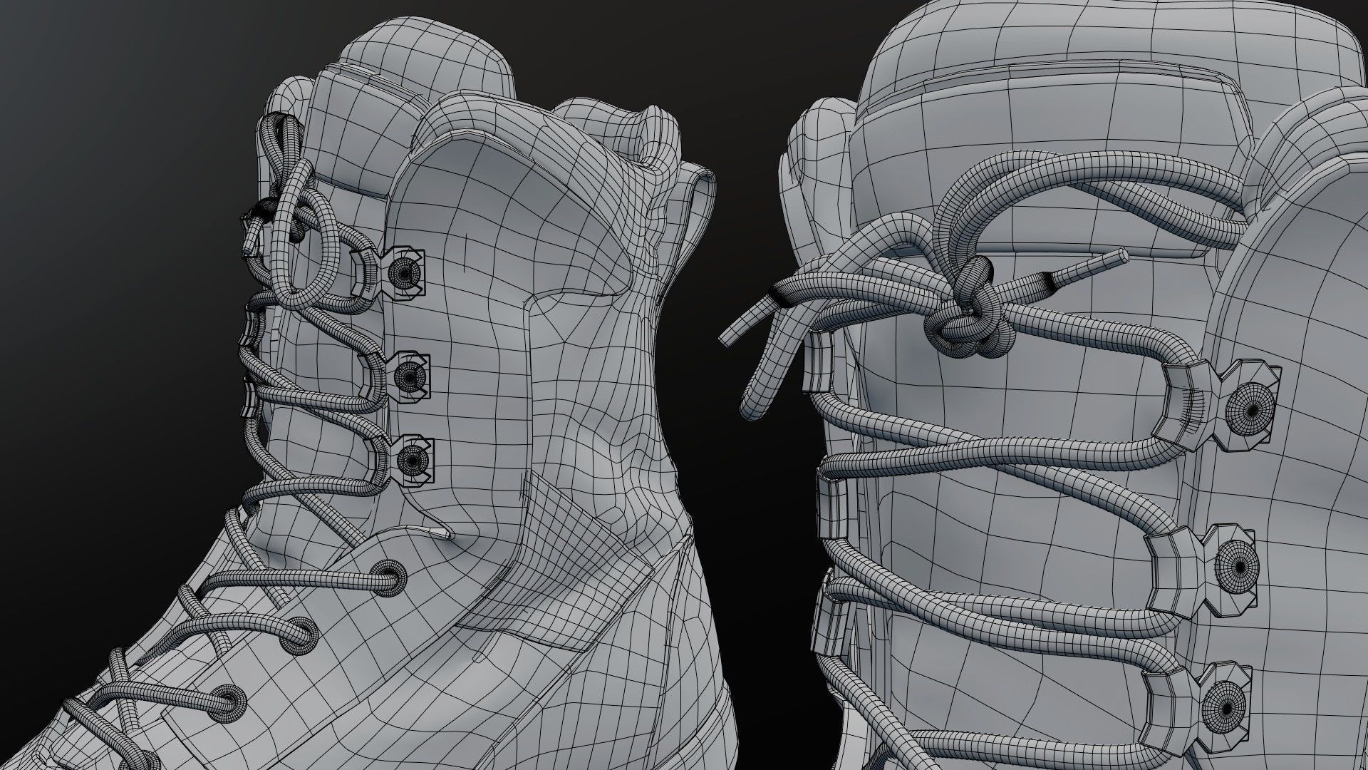 SOLDIER Boots 3D model_14