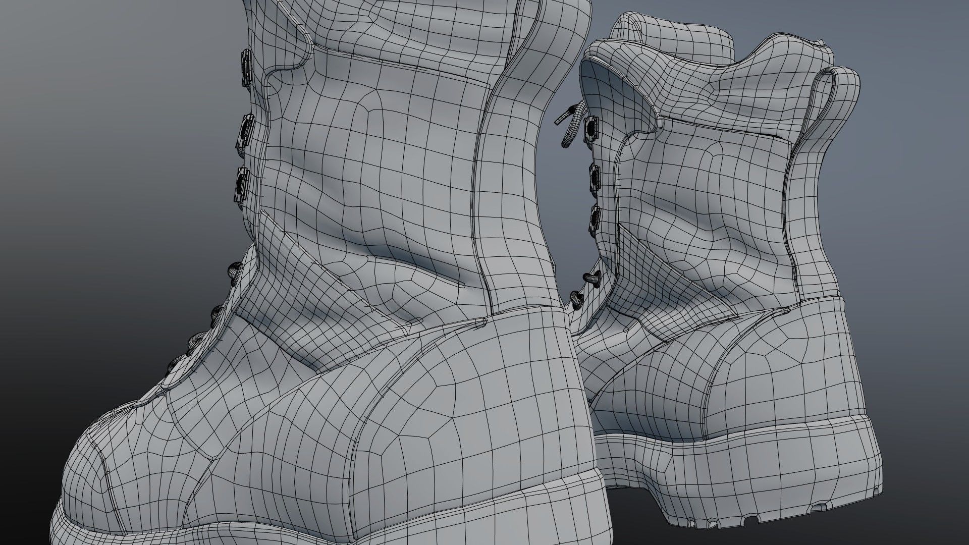 SOLDIER Boots 3D model_12