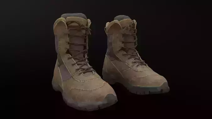 SOLDIER Boots 3D model