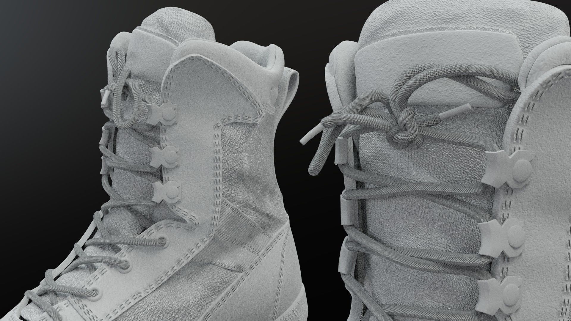 SOLDIER Boots 3D model_9