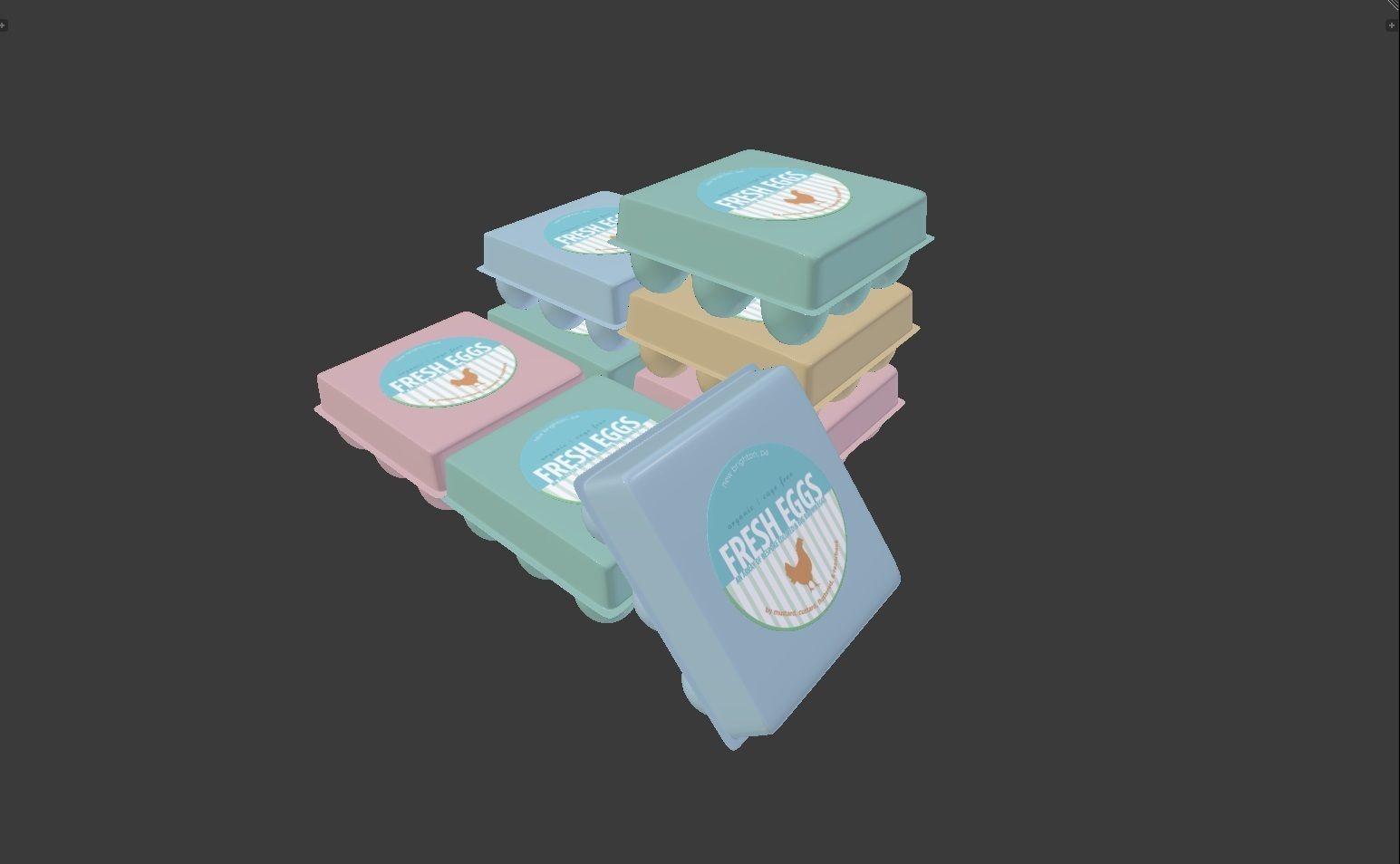 True GDM-47-LD Glass Door Marchendiser 3D model_15