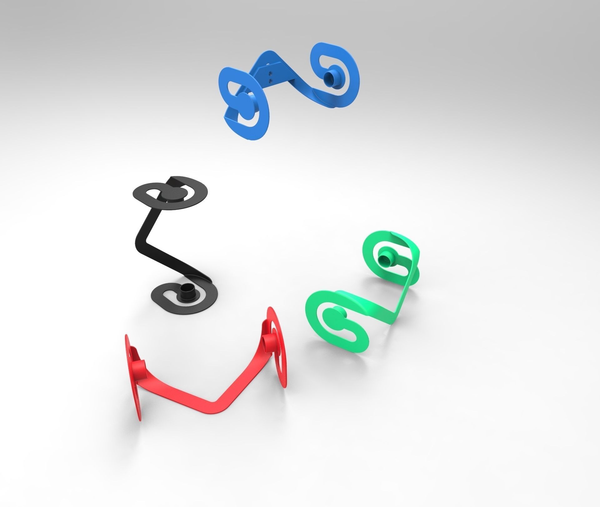 Umbra Paper Towel Holder Challenge 3D model_1