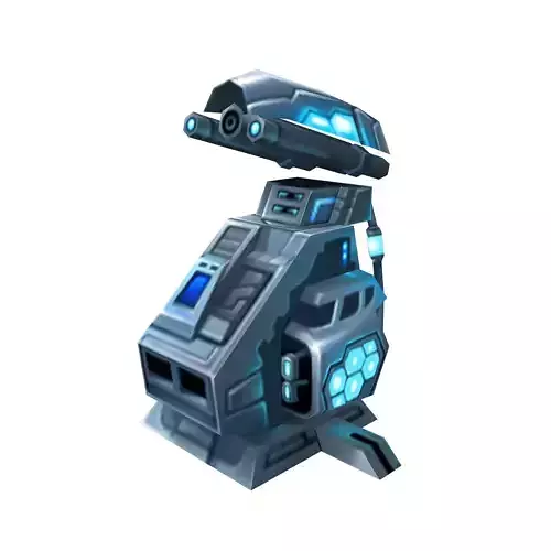 Rotating turret - frozen 02