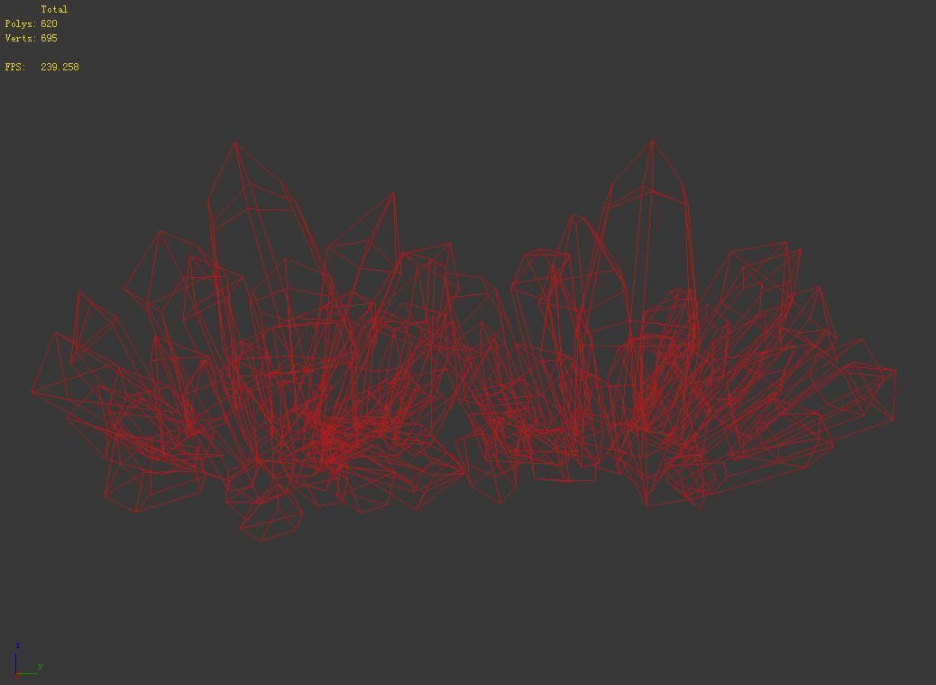 Legacy - Crystal Ore 01 3D model_5