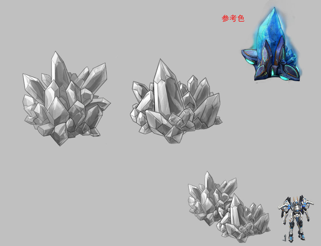 Legacy - Crystal Ore 01 3D model_3