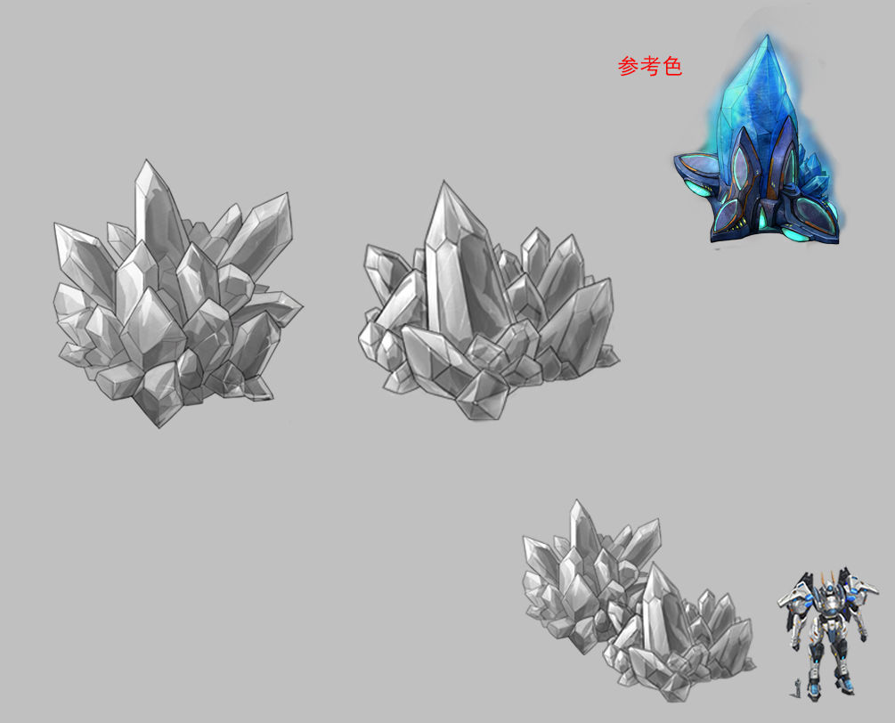 Legacy - Crystal Ore 02 3D model_3