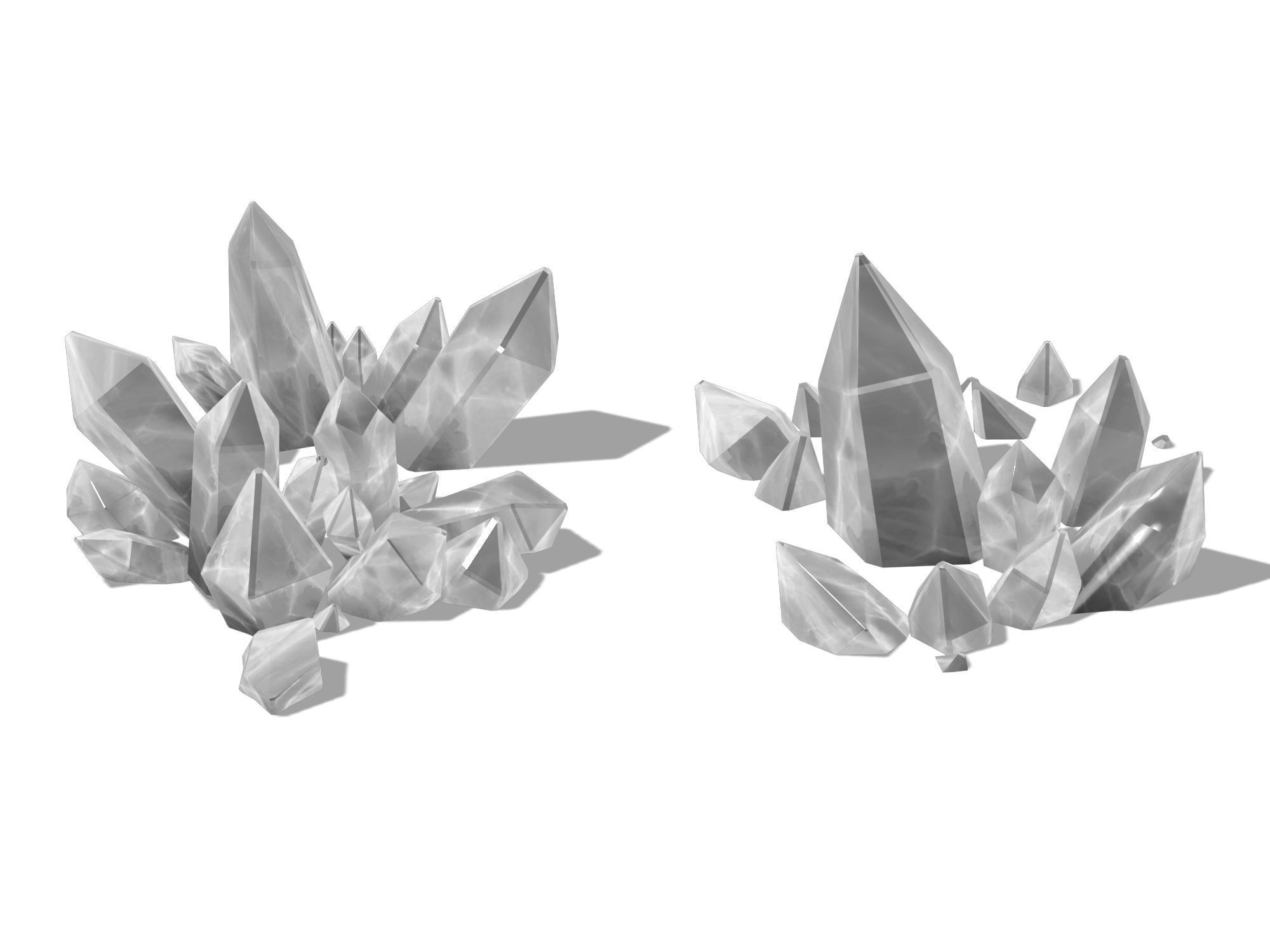 Legacy - Crystal Ore 02 3D model_2