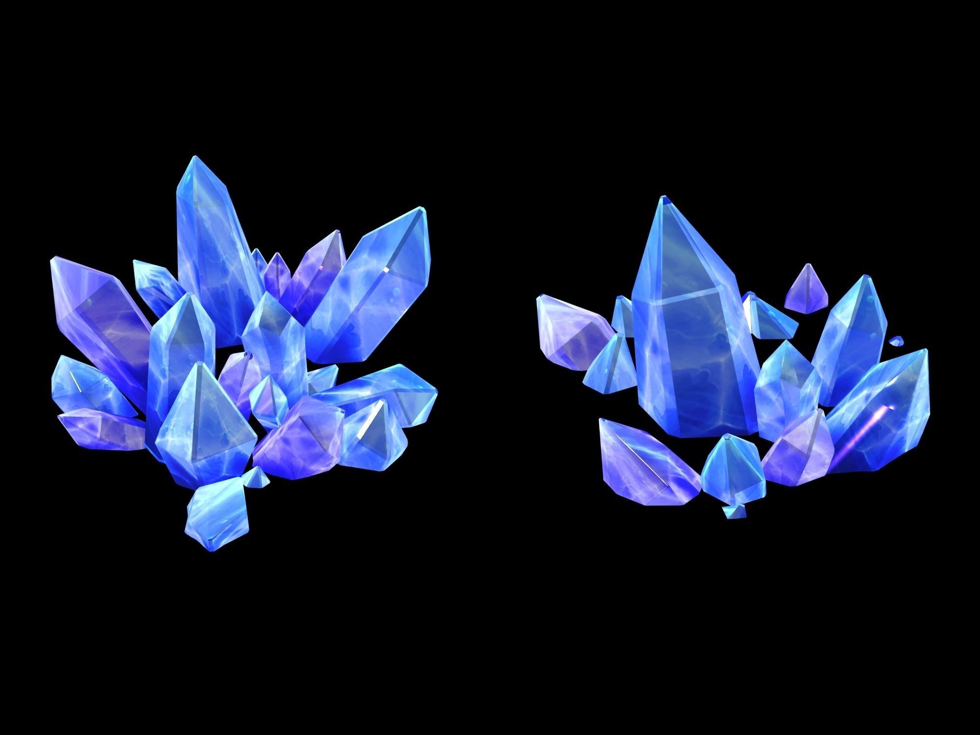 Legacy - Crystal Ore 02 3D model_1