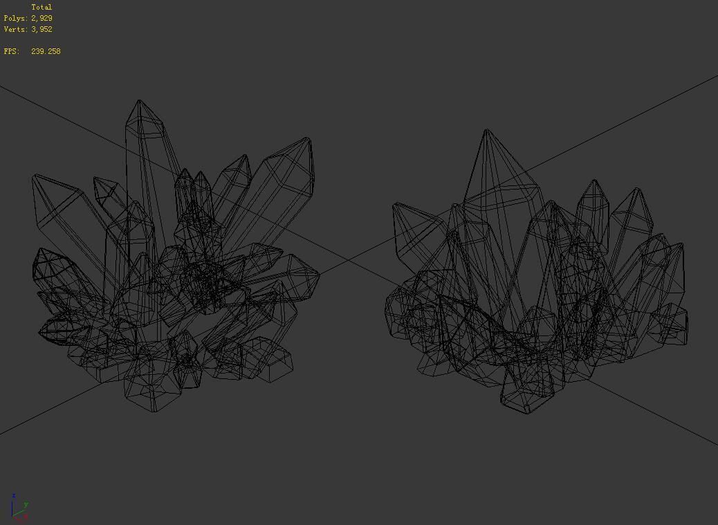 Legacy - Crystal Ore 02 3D model_4