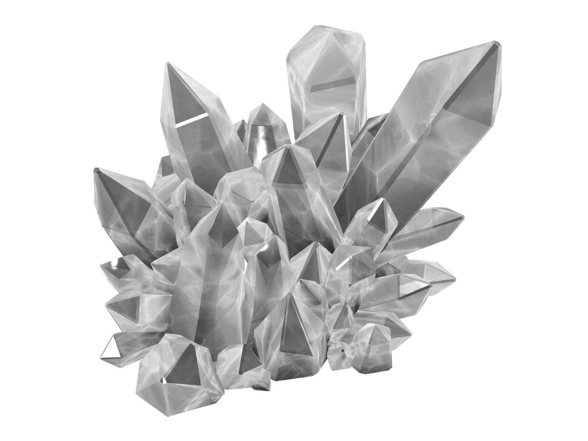 Legacy - Crystal Ore 03 3D model_2