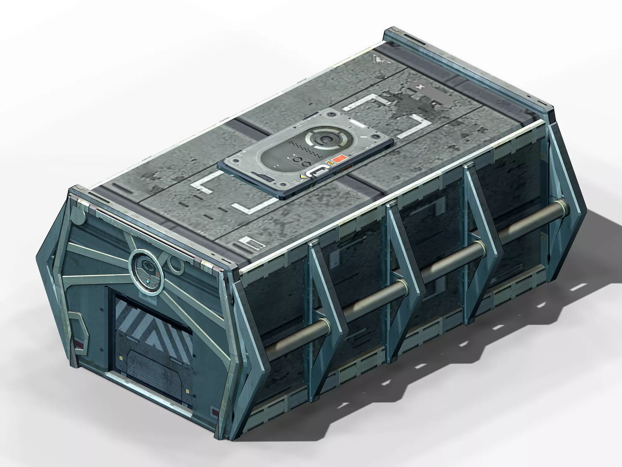 Different dimension - warehouse 02 3D model