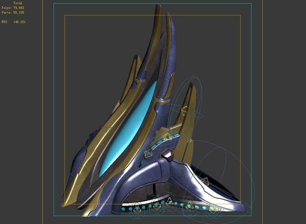 Lighting facilities 03 3D model_4