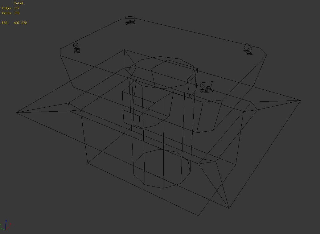 Weight-lift box 3D model_7