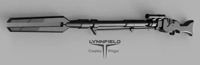 The Mandalorian rifle from the tv show